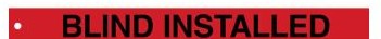 Brady Labels 132453 - Safety Tag BLIND INSTALLED Polyester 2 in H x 20 (132453)