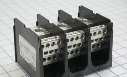 Marathon Special Products Power Distribution Blocks 1333596 - Distribution Block, 3-P, 510A, Bx/Bx Line: (1333596)