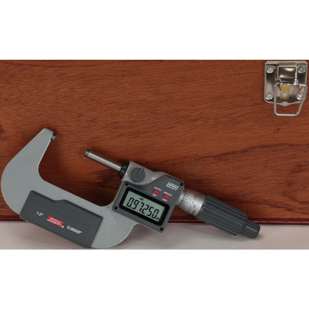SPI CMS220519009 SPI Electronic Outside Micrometer Sets; Minimum Measurement (mm) (CMS220519009)