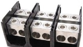 Marathon Special Products Power Distribution Blocks 1353702 - Splicer Block, 3-P, 950A, Box/Box, Line & Load: (1353702)