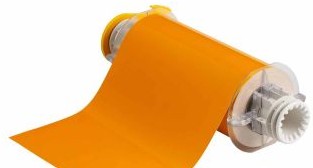 Brady Labels 13574 - BBP85 Series Low Halide Polyester Labels, 7 W x 50' (13574)