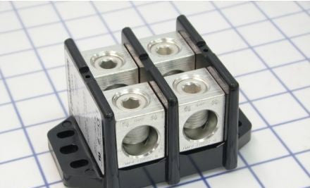 Marathon Special Products Power Distribution Blocks 1402303 - Splicer Block, 2-P, 310A, Box/Box, Line & Load: (1402303)