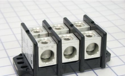 Marathon Special Products Power Distribution Blocks 1403303 - Splicer Block, 3-P, 310A, Box/Box, Line & Load: (1403303)