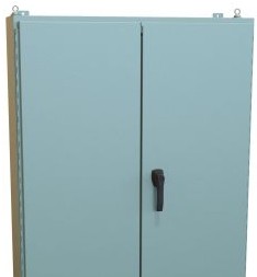 Hammond Manufacturing Enclosures 1422F20 - 72 x 72 x 20 DOUBLE DOOR, PANEL INCLUDED, W/O (1422F20)