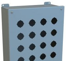 Hammond Manufacturing Enclosures 1437B - PUSHBUTTON ENCLOSURE, 2-HOLE, 30mm SCREW ON LIFT (1437B)