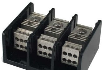 Marathon Special Products Power Distribution Blocks 1443551 - Distribution Block, 2-P, 380A, Bx/Bx Line: (1443551)