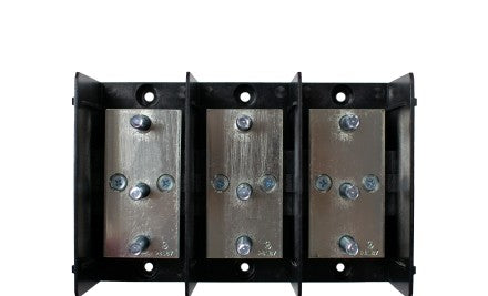 Marathon Special Products Power Distribution Blocks 1453613 - Splicer Block, 3-P, 475A, Stud/Stud, Line: (1453613)