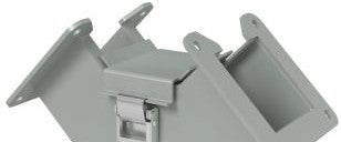 Hammond Manufacturing Wireway 1485B9P - 90 Degree Elbow, 2.5in. Square, N12, Inside (1485B9P)