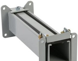 Hammond Manufacturing Wireway 1485BX - Adjustable Fitting, 2.5in.x2.5in., N12, Allows on (1485BX)