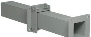 Hammond Manufacturing Wireway 1487BX - WIREWAY, ADJUSTABLE FITTING, FOR 2.5in.SQ (1487BX)