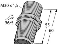 Turck Inductive Proximity BI10-M30-LIU - Sensor, Proximity; M30 Inductive; 3-8mm (15355)