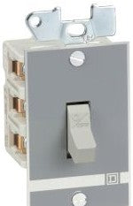 Square D Manual Motor Controllers 2510KO2 - Single Unit Manual Switch, 30A, Open, Oversized (155051)