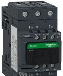 Square D Contactors LC1D65ABD - TeSys D Contactor, 3-Poles (3 NO), 65A, 24V DC (156082)