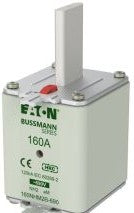 Bussmann Fuses 160NHM2B-690 - Fuse-link, LV, 160 A, AC 690 V, NH2, aM (160NHM2B-690)