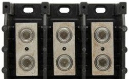 Bussmann Power Distribution Blocks 16303-3 - Eaton Bussmann series power splicer block, 600 (16303-3)