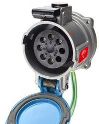 Meltric Plugs & Receptacles 17-14071 - Receptacle, 20A, 480V, 7P+G, DN9c (17-14071)
