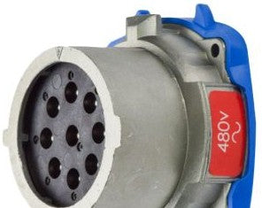 Meltric Plugs & Receptacles 17-18060-NM - Dn9C Inlet (17-18060-NM)