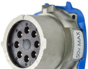 Meltric Plugs & Receptacles 17-18080 - Inlet, 20A, 50V, 8-P, DN9c (17-18080)