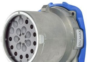 Meltric Plugs & Receptacles 17-68100 - Inlet, 20A, 50V, 10-P, DN20c (17-68100)