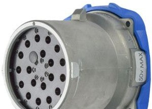 Meltric Plugs & Receptacles 17-68190 - Inlet, 20A, 50V, 19-P, DN20c (17-68190)