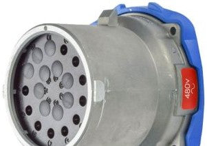 Meltric Plugs & Receptacles 17-68191-T224 - Dn20C Inlet (17-68191-T224)