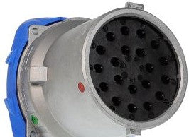 Meltric Plugs & Receptacles 17-68191 - Inlet, 20A, 480V, 19-P+G, DN20c (17-68191)