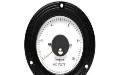 Simpson Electric Panel Meters & Gauges 17988 - 2544 0-150 ACV-RE 4.5in.in. LONG SCALE (17988)