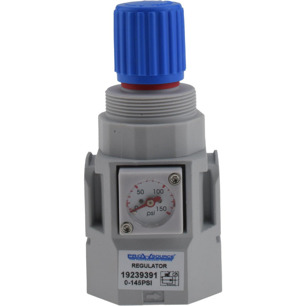 PRO-SOURCE NUR-04N PRO-SOURCE Compressed Air Regulator: 1/2" NPT, 213 Max psi, Standard (NUR-04N)