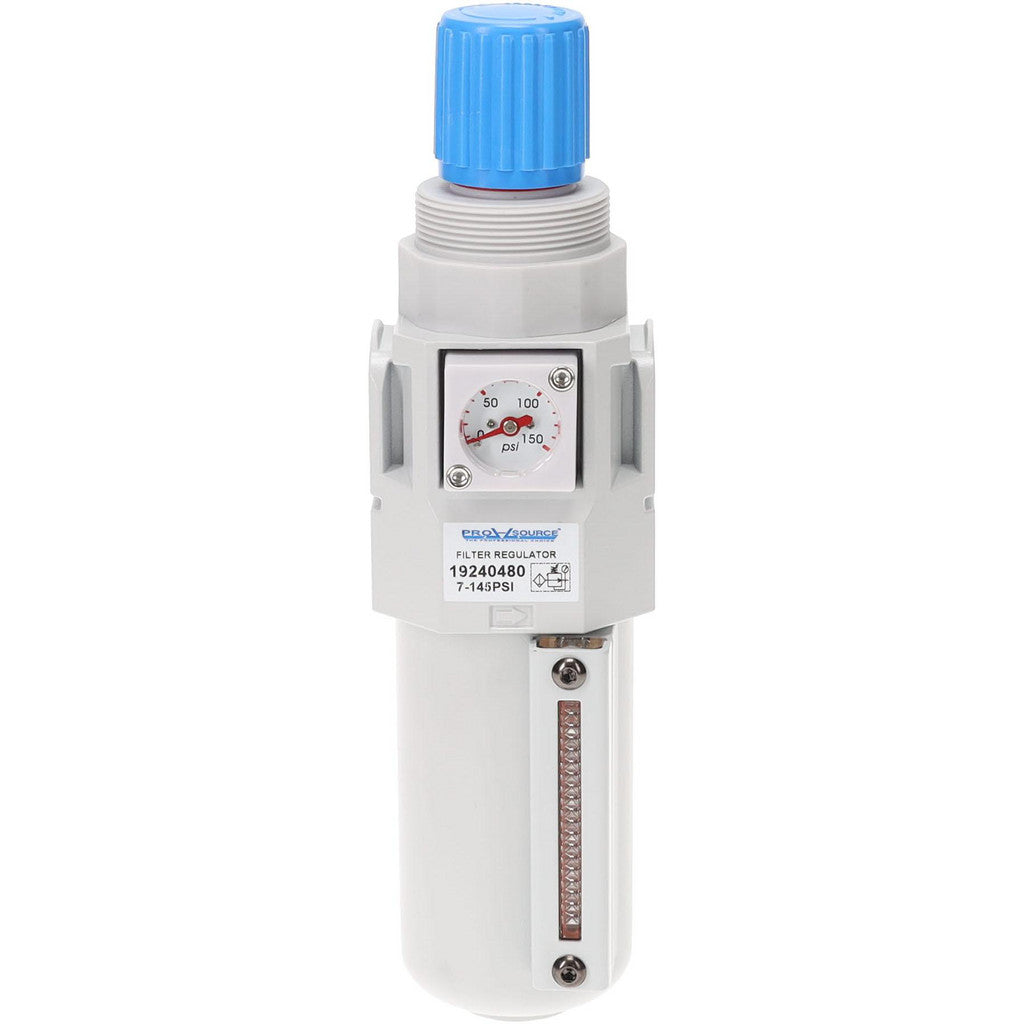 PRO-SOURCE NUFR-04NAL PRO-SOURCE FRL Combination Unit: 1/2" NPT, Standard, with Pressure (NUFR-04NAL)