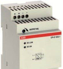 ABB Power Supplies 1SVR427043R1200 - The CP-D 12/2.1 is a power supply from (1SVR427043R1200)