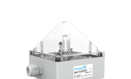 Pfannenberg Visual Signaling Devices 21041801008 - Ex-Flashing light (zone 2/22), Quadro F12 (21041801008)