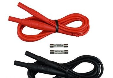 AEMC Fuses 2139.74 - Lead u Set of 2, 6.5 ft. Color-coded (Red/Black) (2139.74)