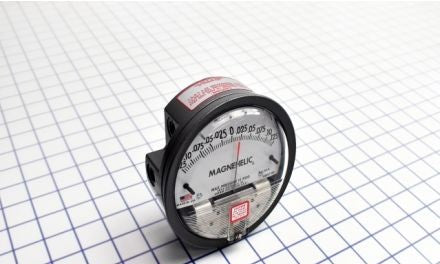 Dwyer Instruments Panel Meters & Gauges 2300-00 - Magnehelic Gage Range.125-0-.125 In WC (2300-00)