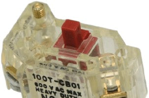 Joslyn Clark Switches 100T-CB01 - PUSHBUTTON, CONTACT BLOCK, 1-N.C. 600V @ 10A (24101)