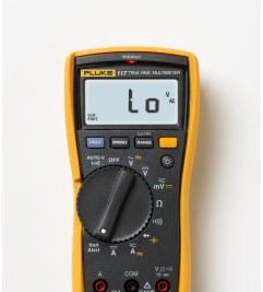 Fluke Multimeters FLUKE-117 - MULTIMETER TRUE RMS AC/DC VOLTS & AMPS (2538815)