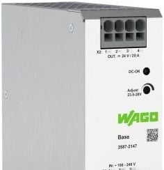 Wago Power Supplies 2587-2147 - Switched-mode power supply; Base; 1Ph, 24 VDC (2587-2147)