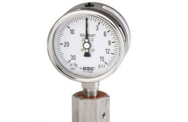 US Gauge Panel Meters & Gauges 259024 - 659 Liquid Fillable (259024)