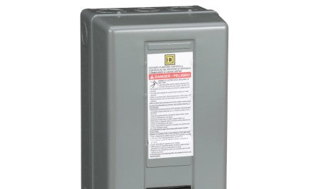 Square D Starters 8911DPSG43V02 - Definite Purpose Starter, 40A, NEMA 1, 110V (260086)
