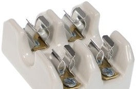 Bussmann Fuseblocks & Holders 2604 - FUSEBLOCK, 2-POLE, SCREW TERMINAL ACCEPTS TYPE H,K & (2604)