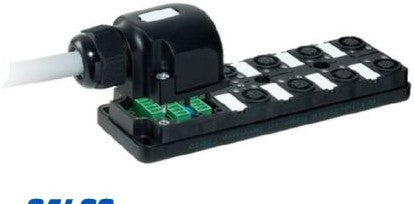 Murrelektronik I/O Modules 27082 - Mvp12, 8Xm12, 5Pole, Pluggable Cable, 5.0M Pur/Pvc (27082)