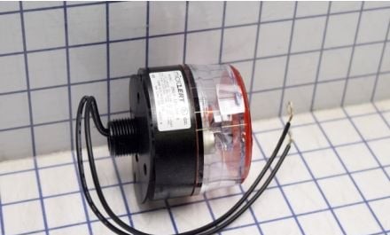 Tomar Electronics Visual Signaling Devices 295LF-120-240-R - Red, Flashing 120-240 VAC 1/2 IN Male (295LF-120-240-R)
