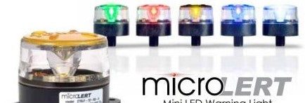 Tomar Electronics Visual Signaling Devices 295LF-120-240-W - White, Flashing 120-240 VAC 1/2 IN Male (295LF-120-240-W)