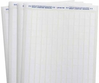 Brady Labels LAT-40-799-1 - LaserTab Polyamide Coated Nylon Cloth Lbls (29684)