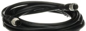 Jokab Safety Cordsets 2TLA020056R5100 - Shielded cable with straight M12-8 male (2TLA020056R5100)