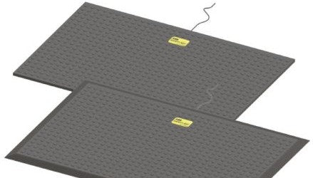 Jokab Safety Safety Mats 2TLA858002R6600 - Safety mat with built in rubber trim, 36 (2TLA858002R6600)