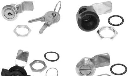 Hammond Manufacturing Enclosures 2WKL - Locking Wing Knob Lock, Quarter Turn (2WKL)