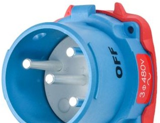 Meltric Plugs & Receptacles 31-38243-K04-4X - DR50 INLET (31-38243-K04-4X)