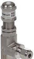 Ham-Let Valves - Hydraulic & Pneumatic H-900-SS-L-6MM-SL - H9 Series, SS Relief Valve, Let-Lok (3200609)