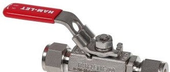 Ham-Let Valves - Hydraulic & Pneumatic H-700-SS-L-12MM-T-LD - Valve, Stainless Steel, Ball (3201986)