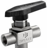 Ham-Let Valves - Hydraulic & Pneumatic H-810M-SS-N-1/4-T - Valve, Stainless Steel, Ball (3203468)